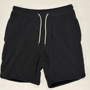Vuori Men's Charcoal Gray 'Austin' Sweatshorts Small